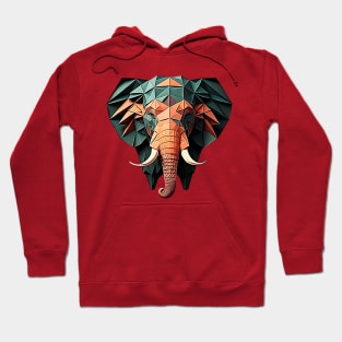 Origami Elephant Hoodie